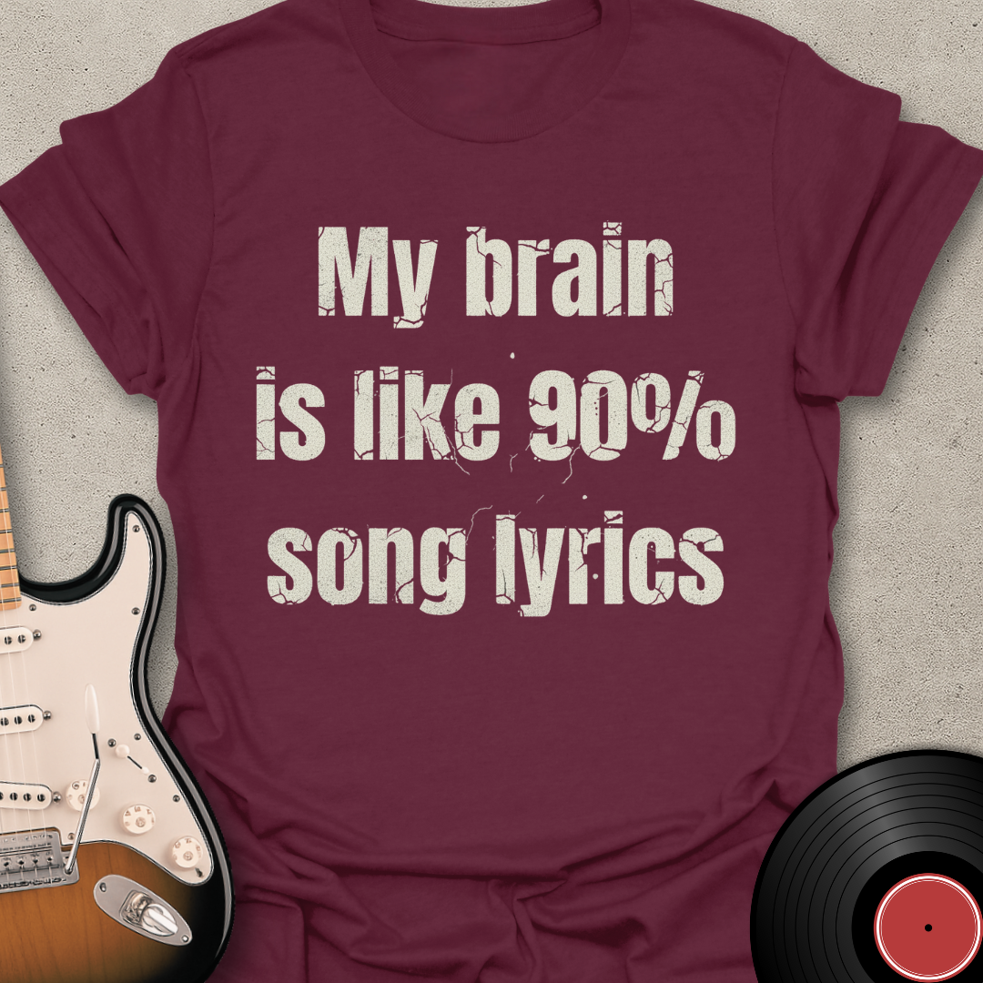 Lyric Brain T-Shirt