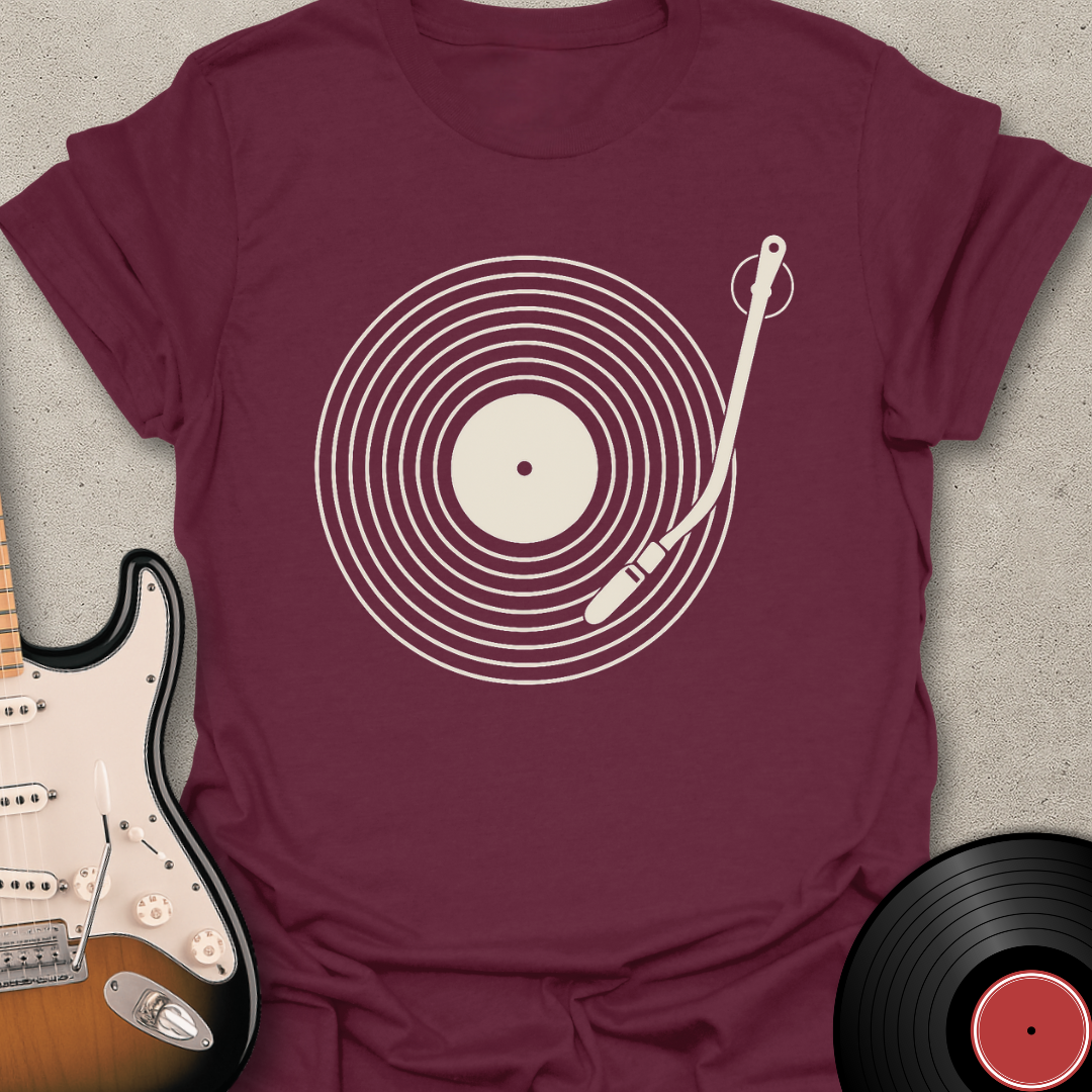 Minimalist Vinyl T-Shirt