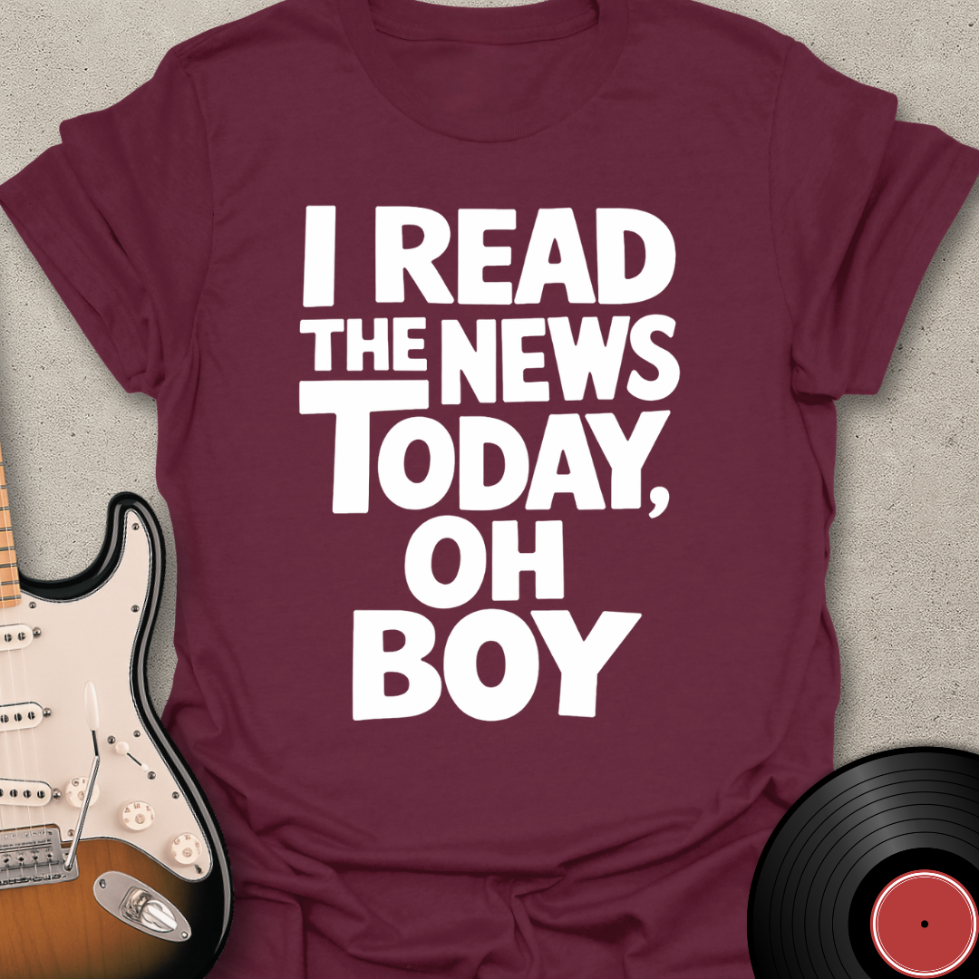 News Today, Oh Boy T-Shirt