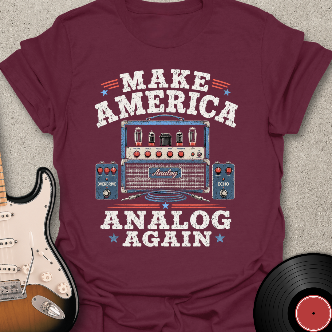 Analog Again T-Shirt