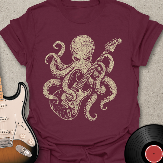 Shredding Octopus T-Shirt