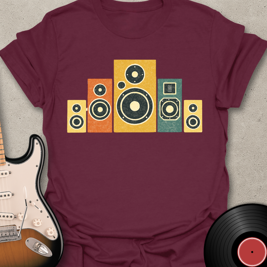 Retro Speakers T-Shirt