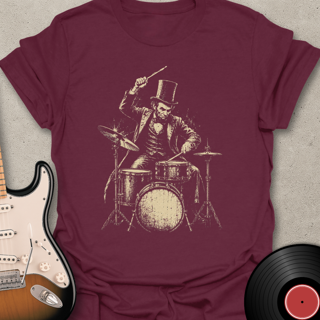 Lincoln Drummer T-Shirt