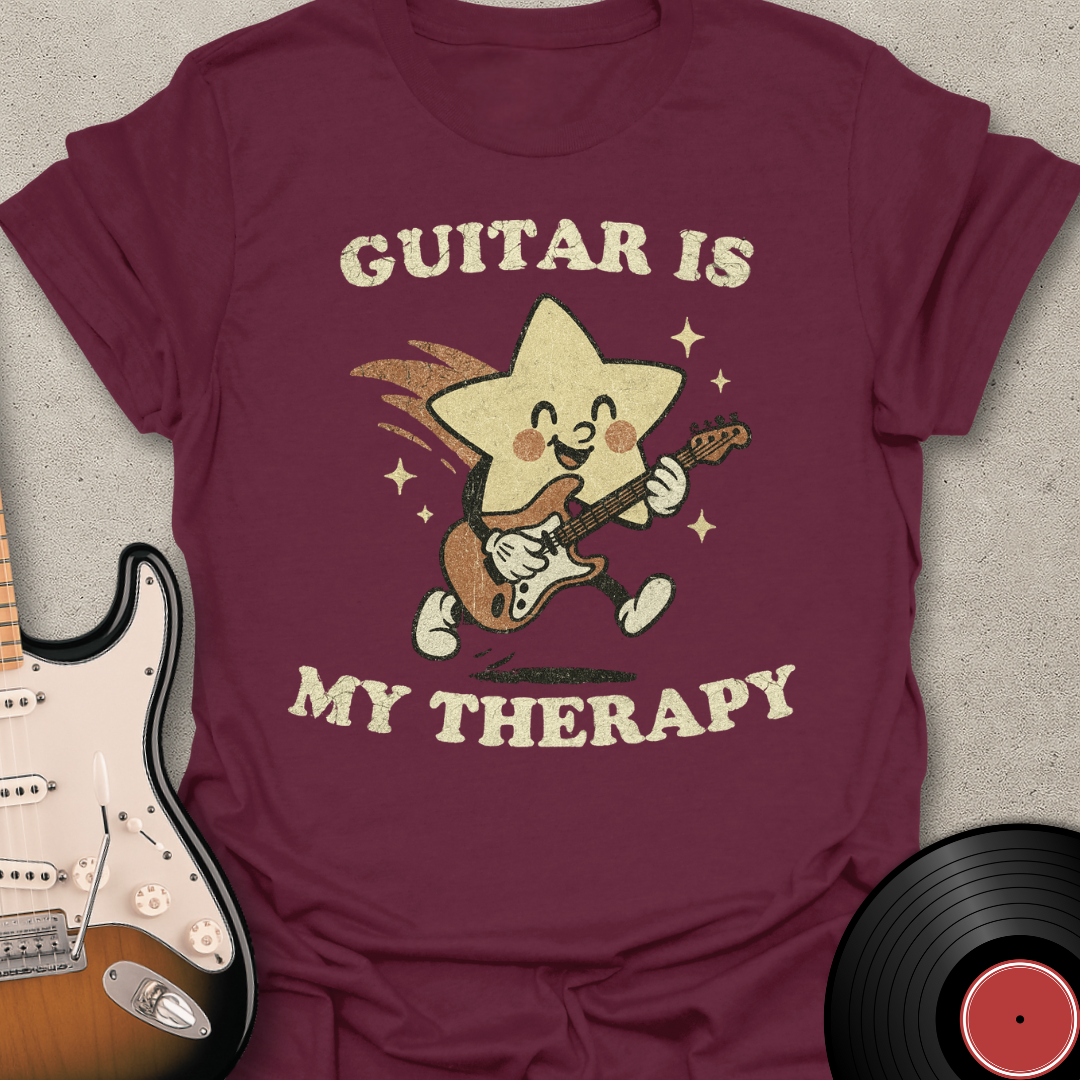 Guitar Is My Therapy T-Shirt