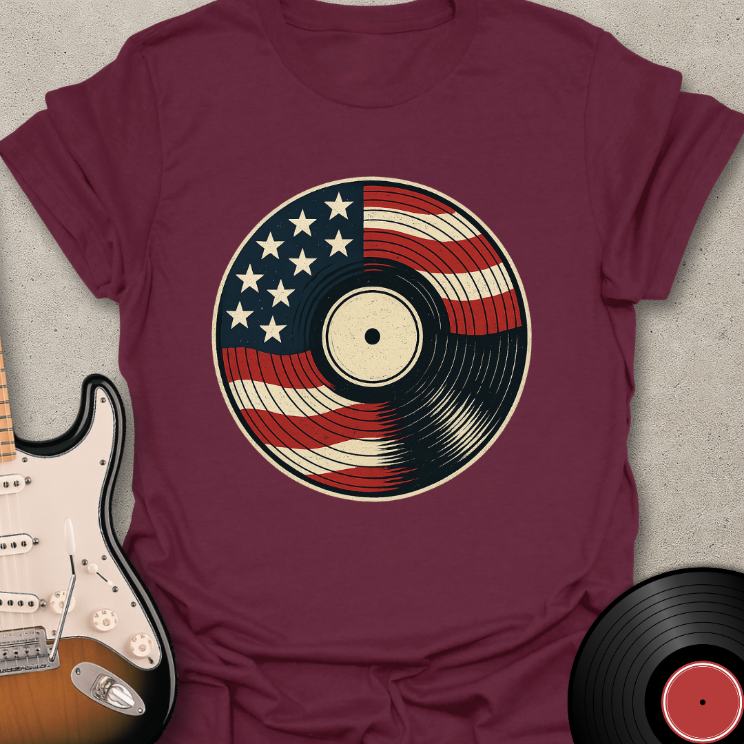 USA Vinyl T-Shirt