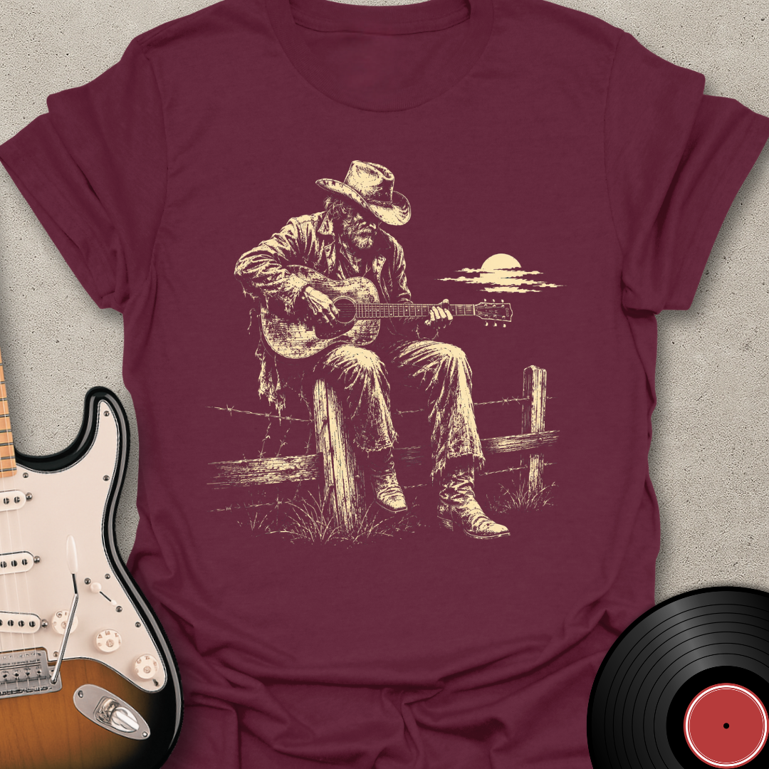Cowboy Guitar T-Shirt