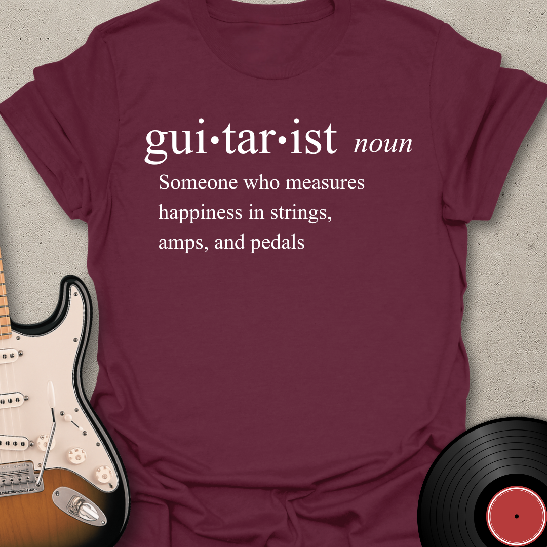 Guitarist Definition T-Shirt
