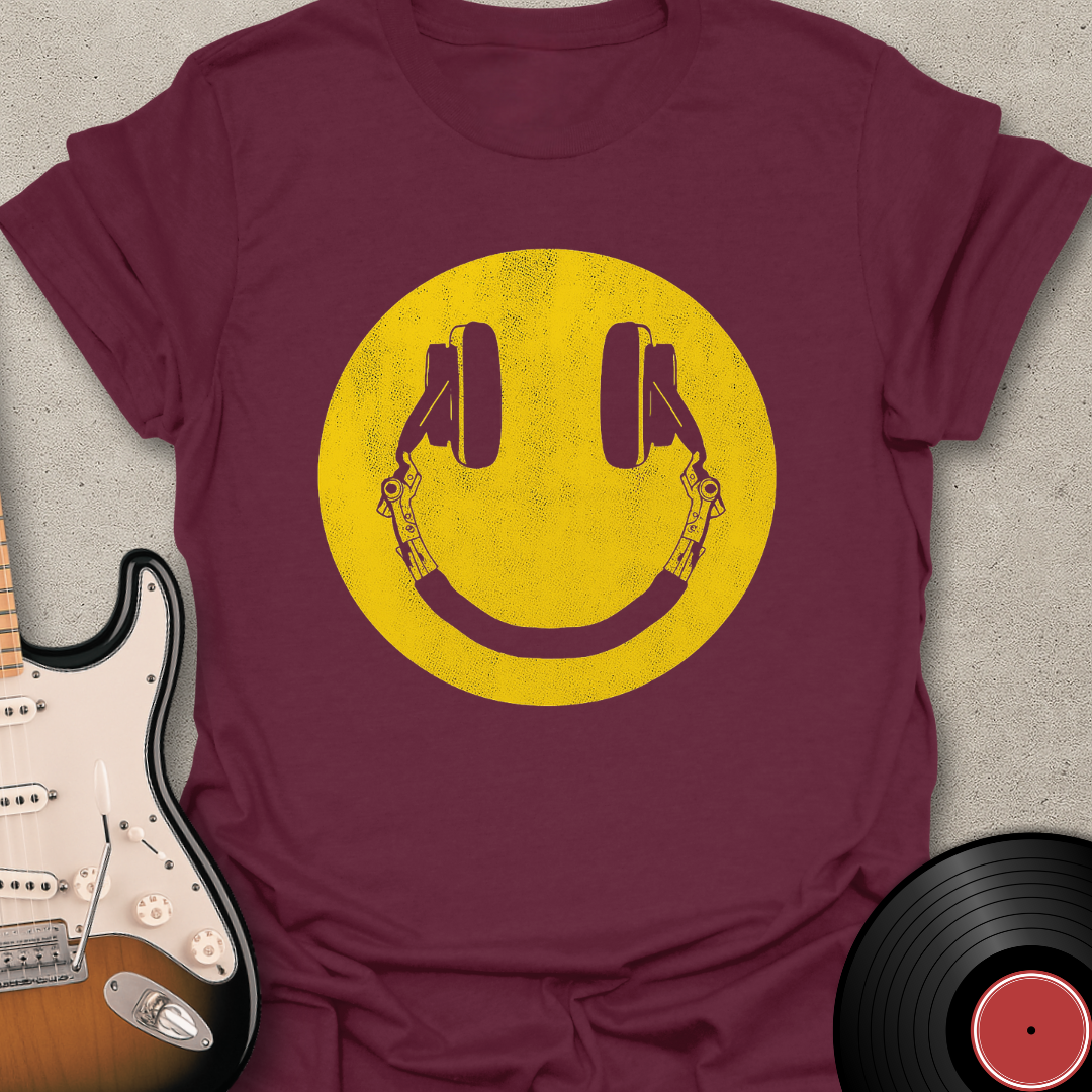 Headphone Smile T-Shirt