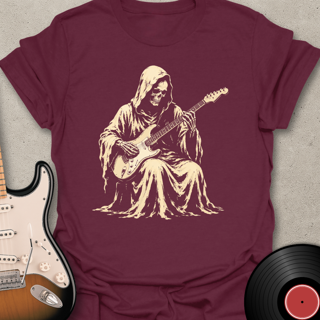 Grim Reaper Guitar T-Shirt