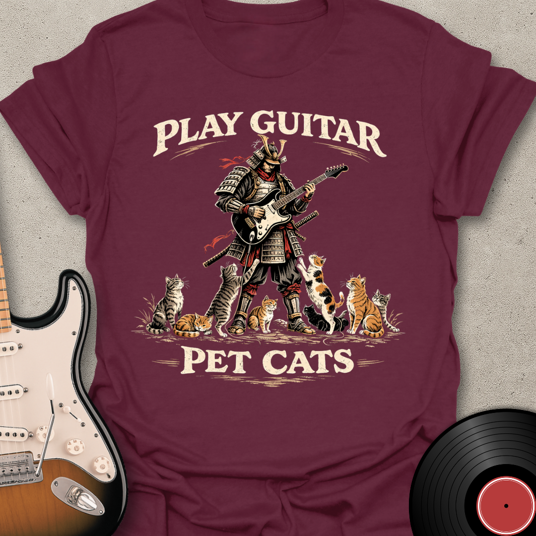 Play Guitar Samurai T-Shirt