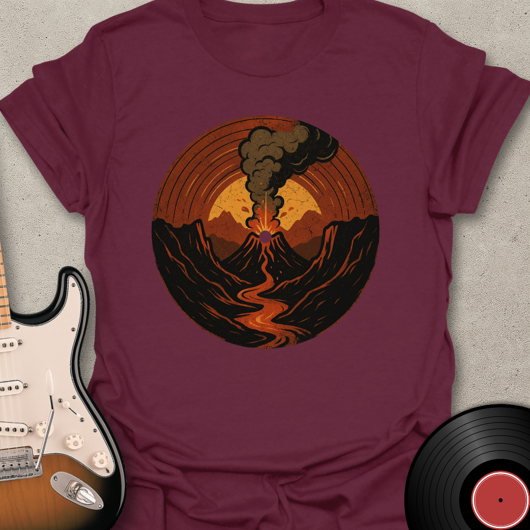 Vinyl Volcano T-Shirt