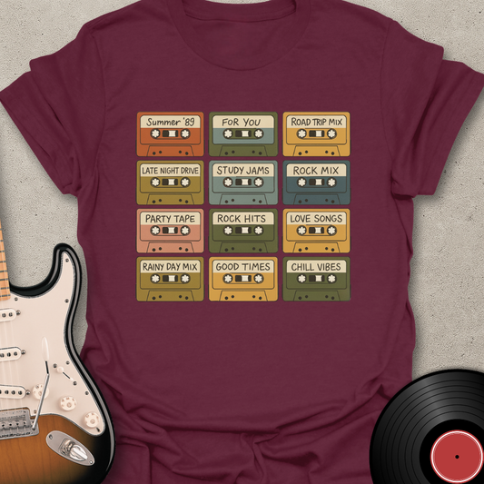 Retro Cassetes T-Shirt