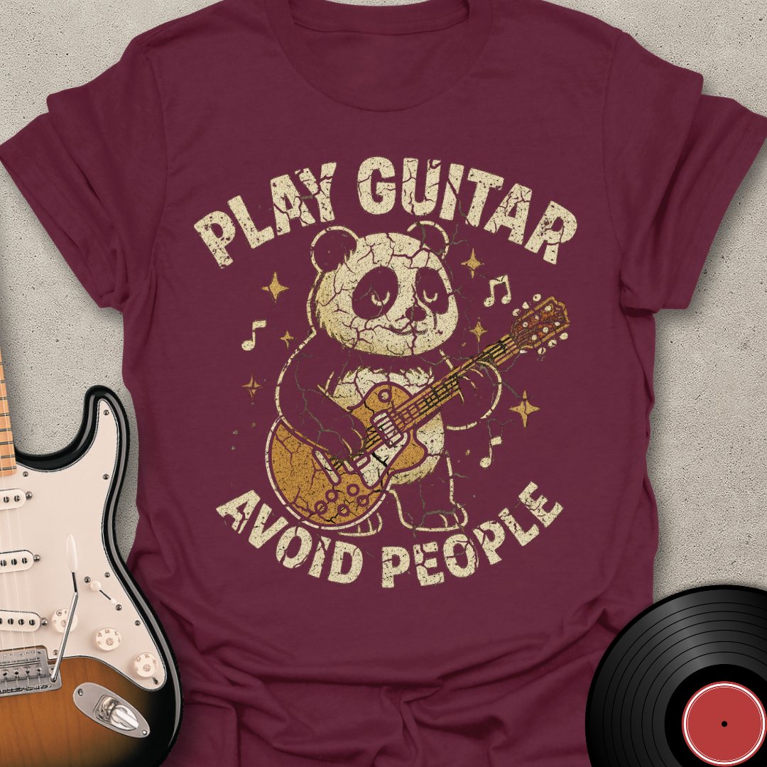 Avoid People Panda T-Shirt
