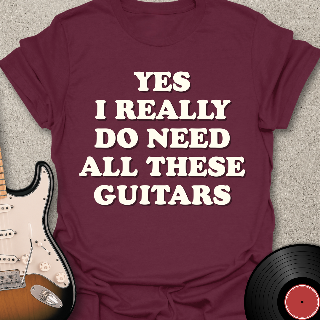 All These Guitars T-Shirt