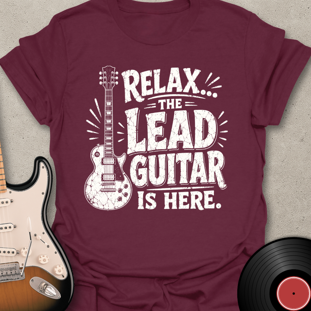 Relax - Lead Guitar T-Shirt