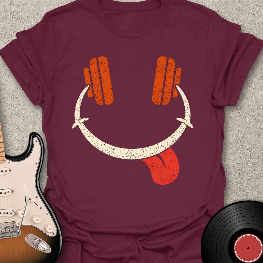 Happy Headphones T-Shirt