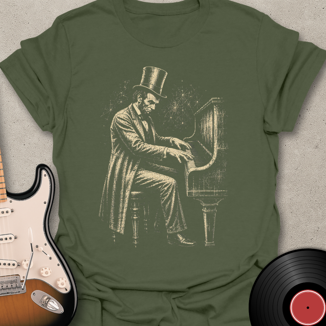 Lincoln Piano T-Shirt