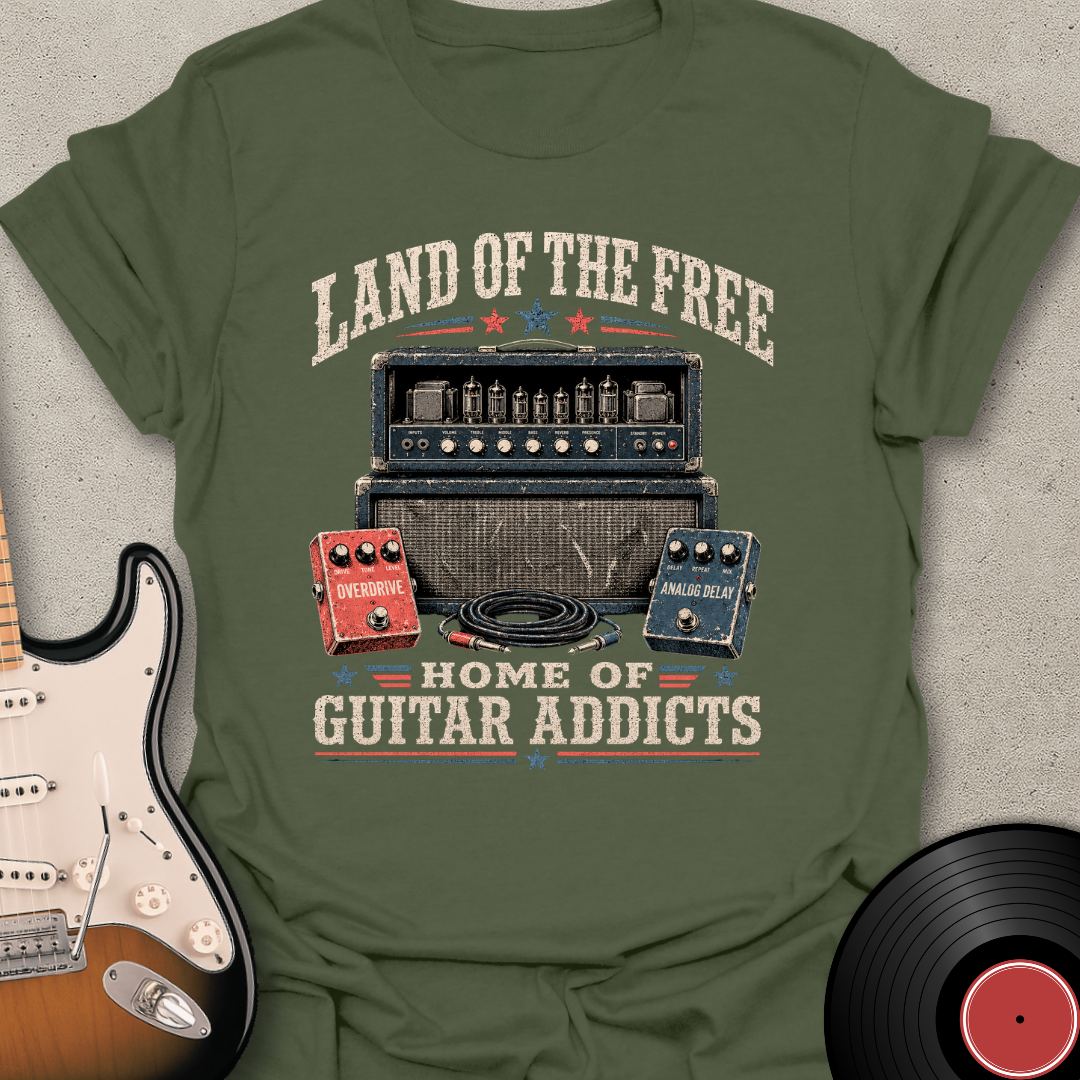 Home Of Guitar Addicts T-Shirt
