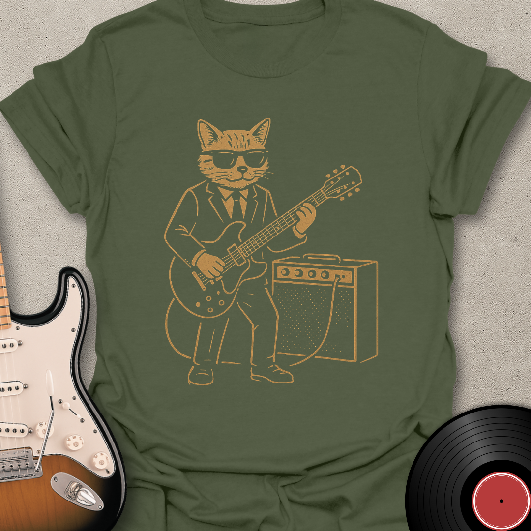 Sophisticated Cat T-Shirt