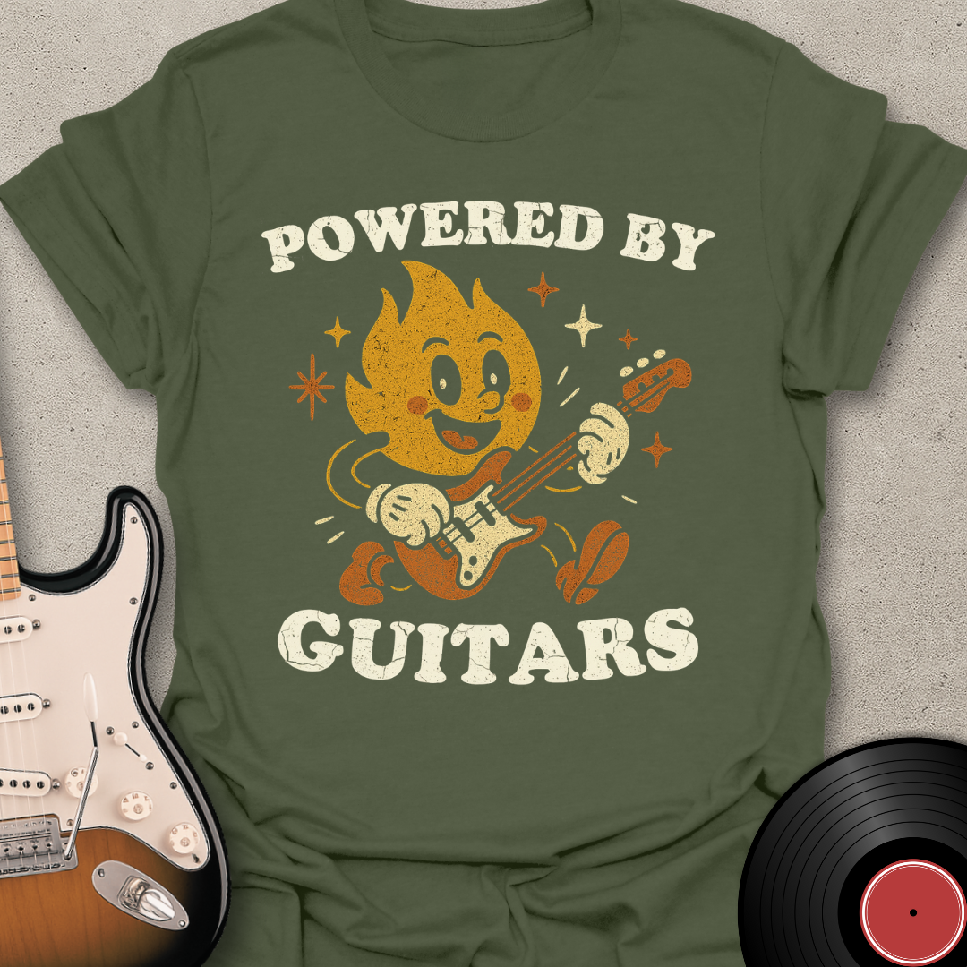 Powered By Guitars T-Shirt