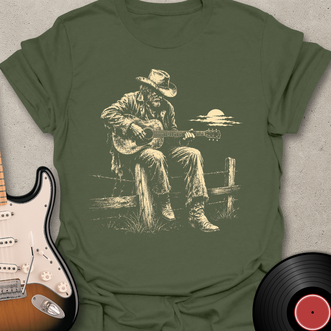Cowboy Guitar T-Shirt