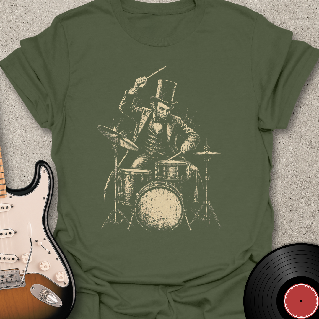 Lincoln Drummer T-Shirt