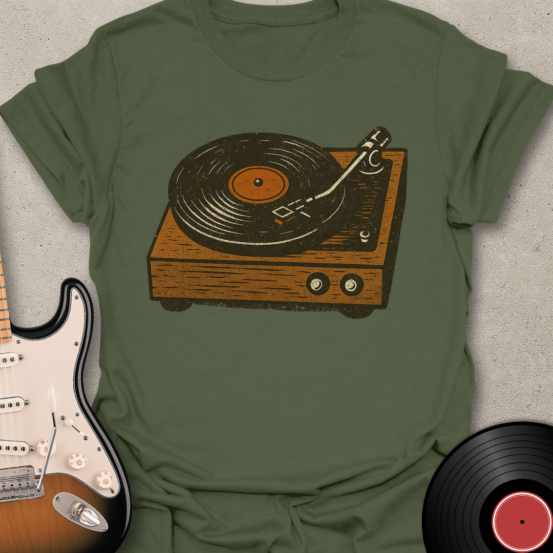 Vintage Turntable T-Shirt