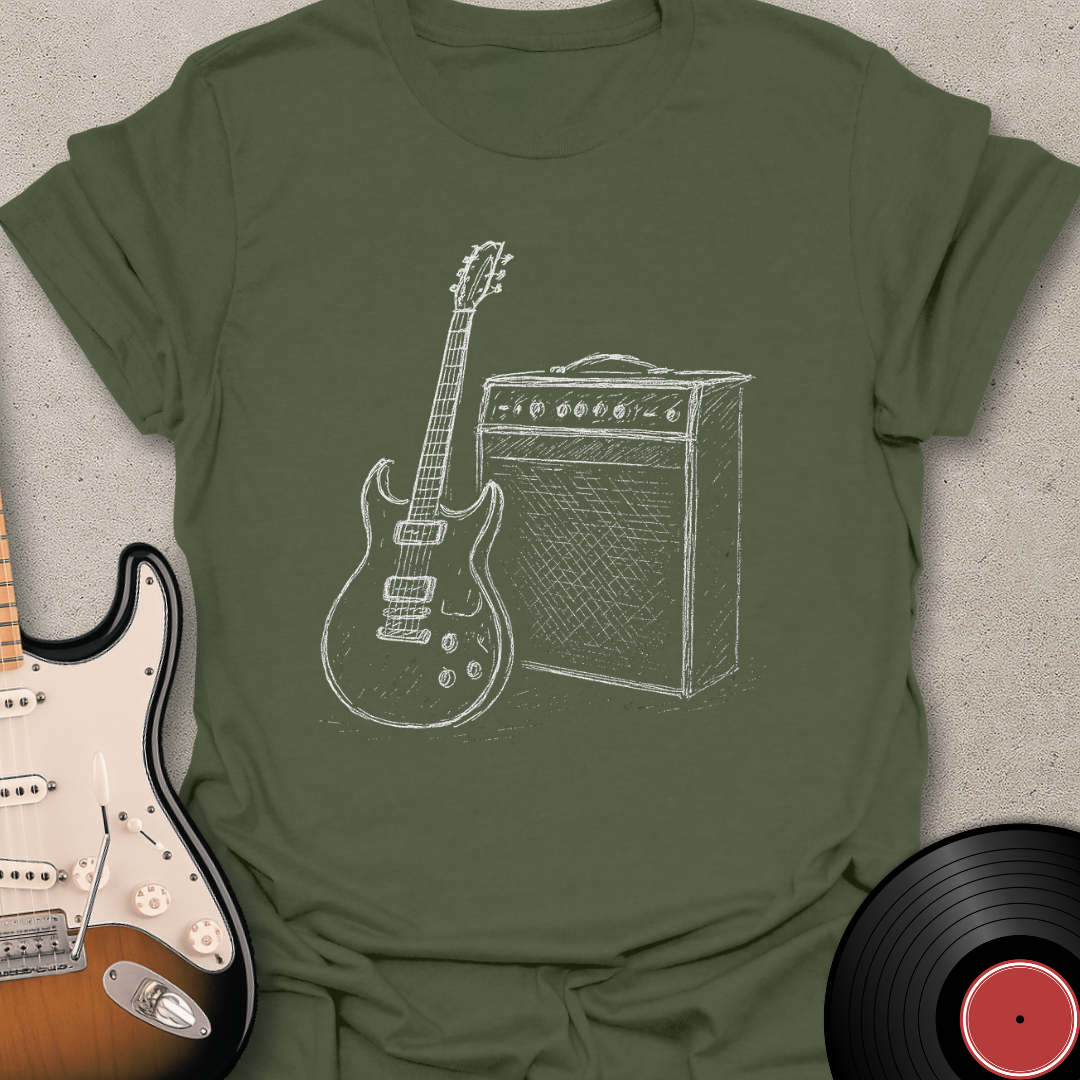 Amped Sketch T-Shirt