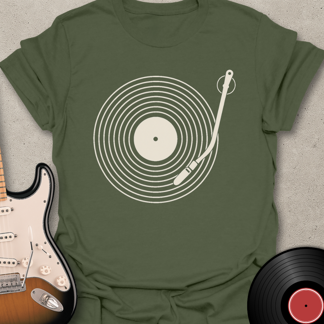 Minimalist Vinyl T-Shirt