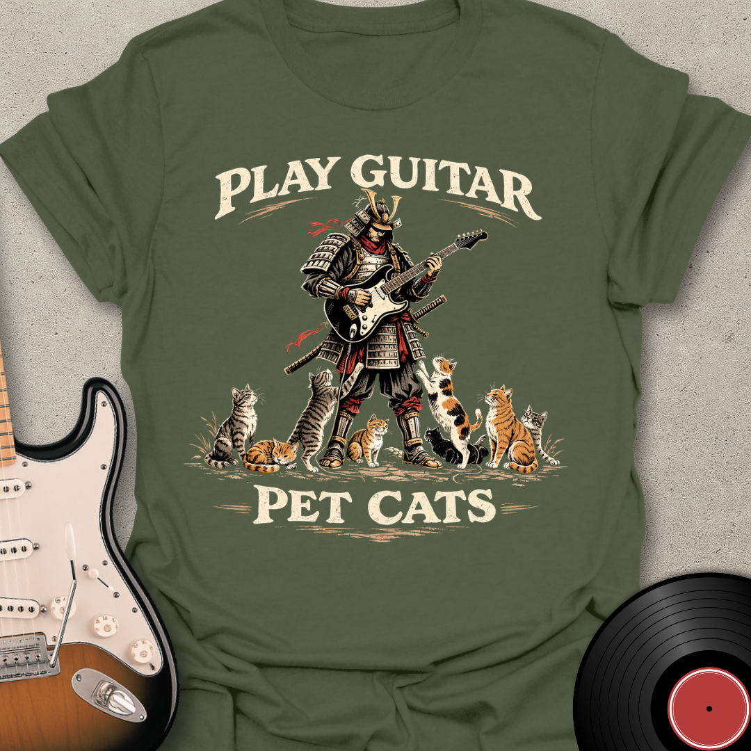 Play Guitar Samurai T-Shirt