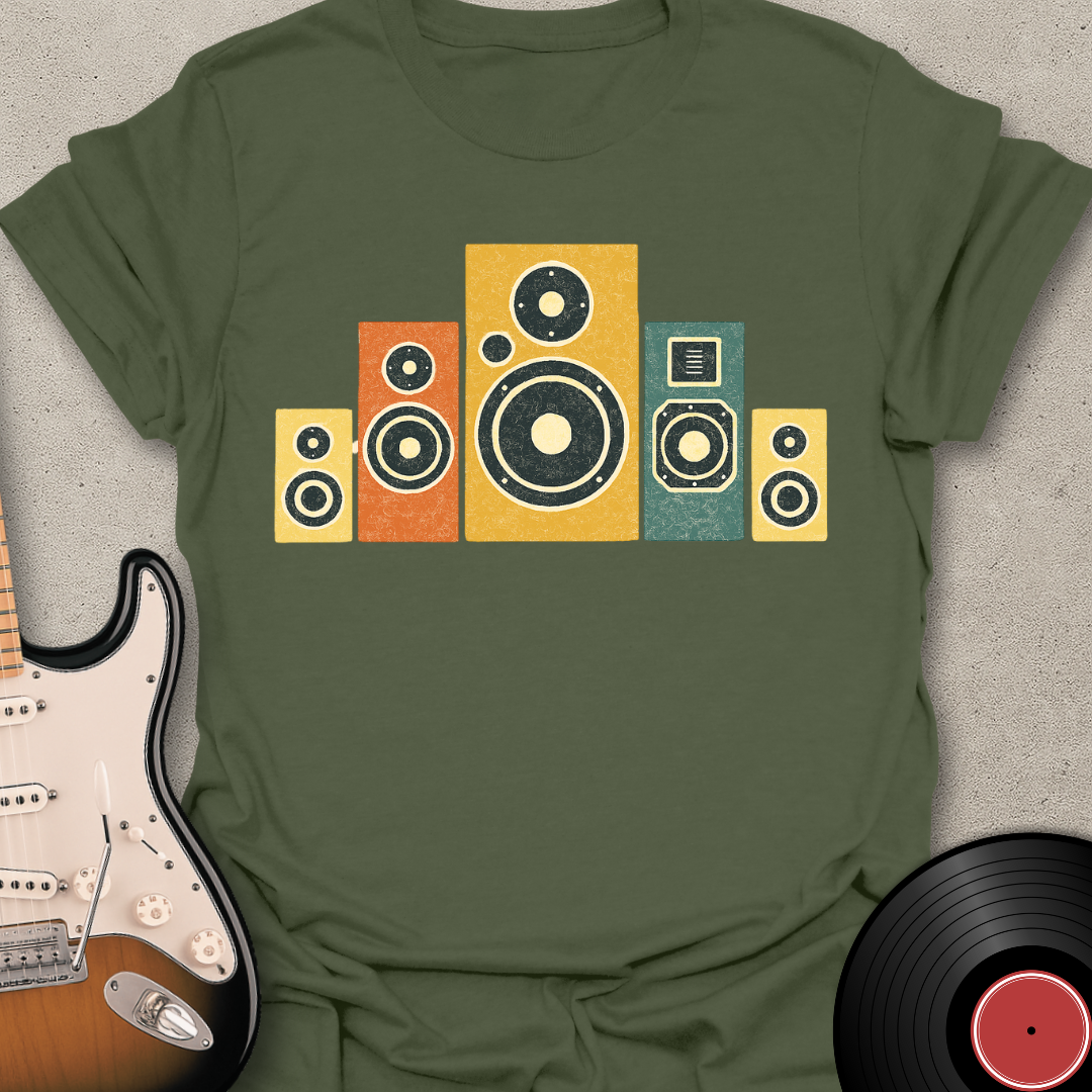 Retro Speakers T-Shirt