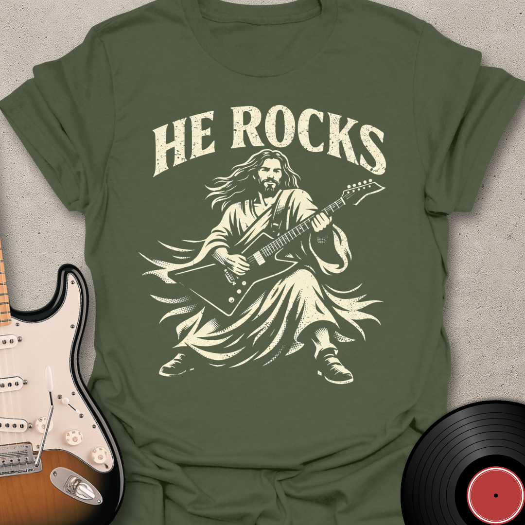 He Rocks T-Shirt