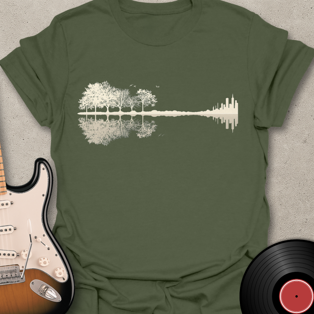 Nature Guitar T-Shirt