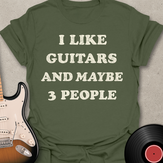 Guitars And Maybe 3 People T-Shirt