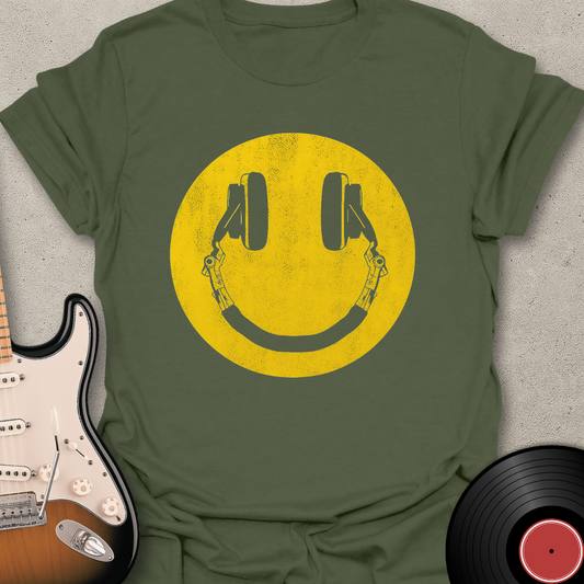 Headphone Smile T-Shirt