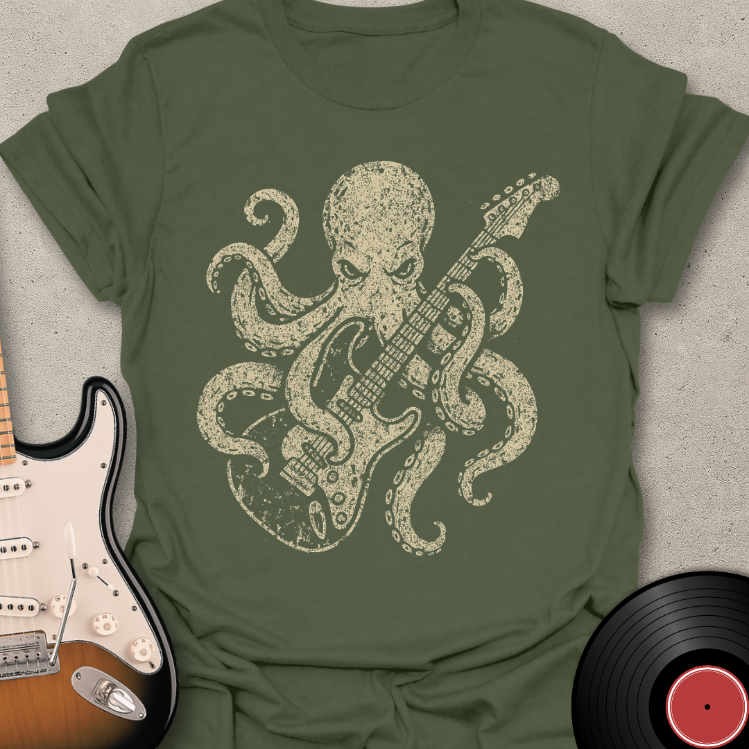 Shredding Octopus T-Shirt