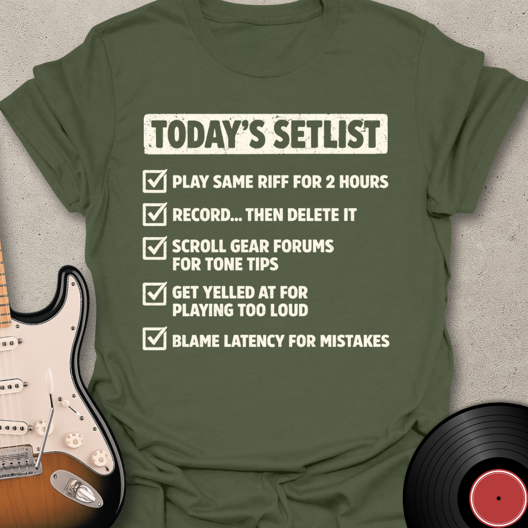 Today's Setlist T-Shirt