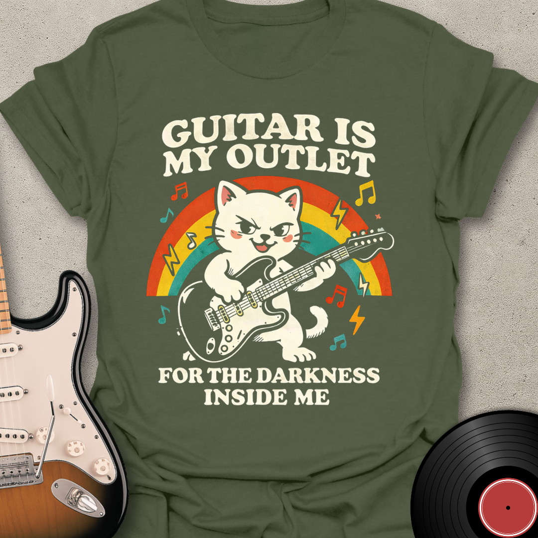 Guitar Is My Outlet T-Shirt