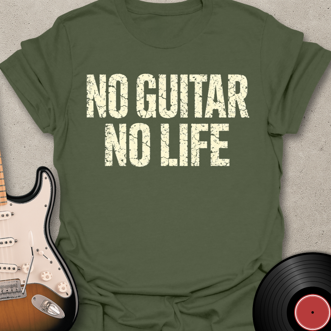 No Guitar No Life T-Shirt
