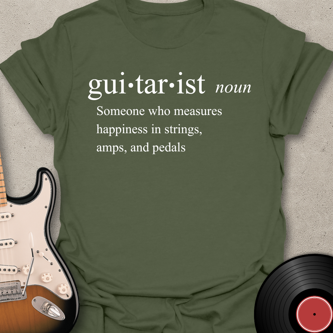 Guitarist Definition T-Shirt