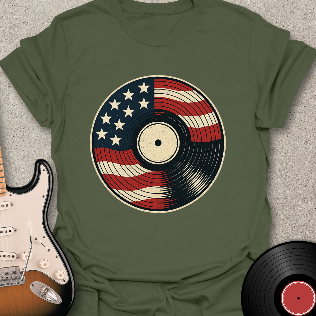 USA Vinyl T-Shirt