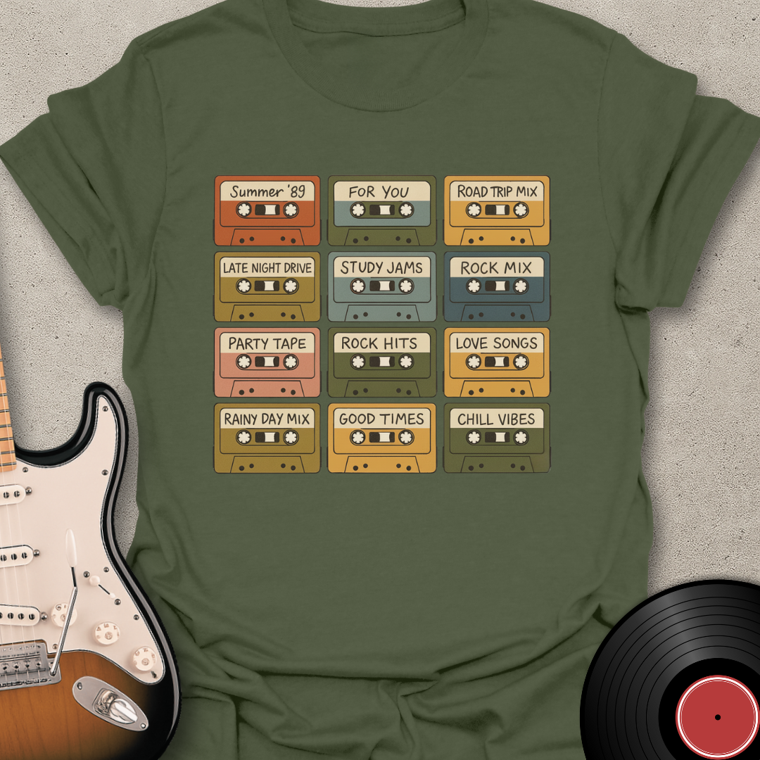 Retro Cassetes T-Shirt