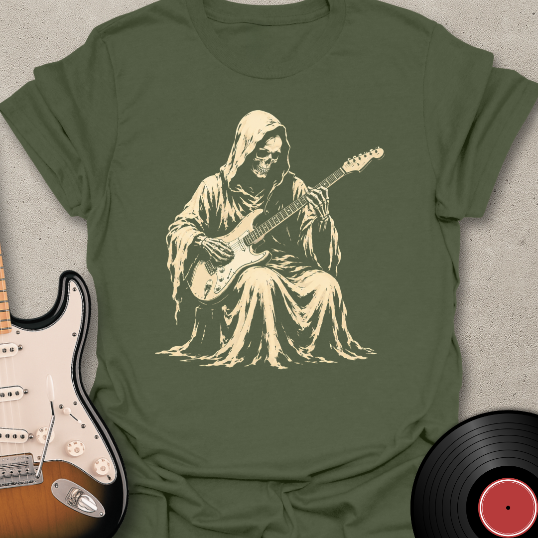 Grim Reaper Guitar T-Shirt