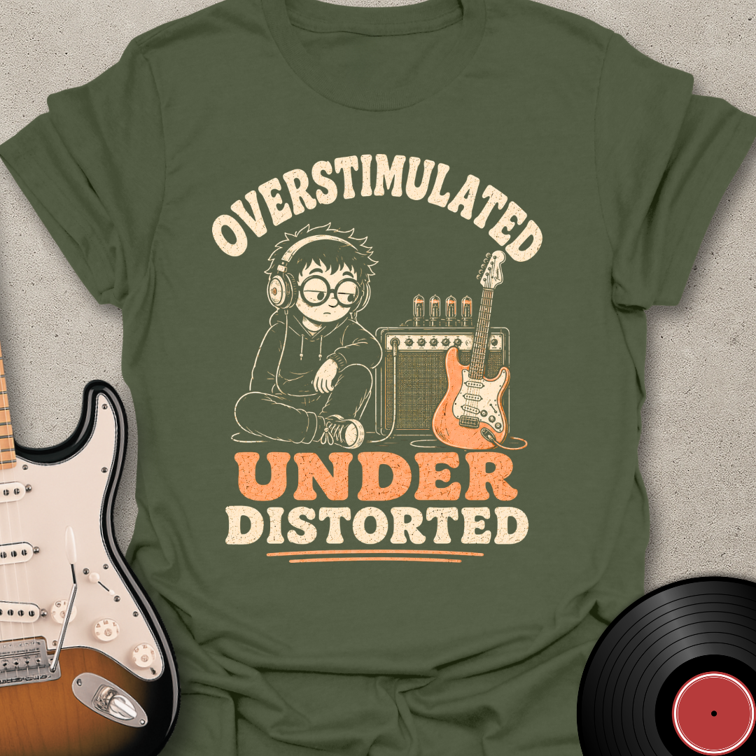 Under Distorted T-Shirt