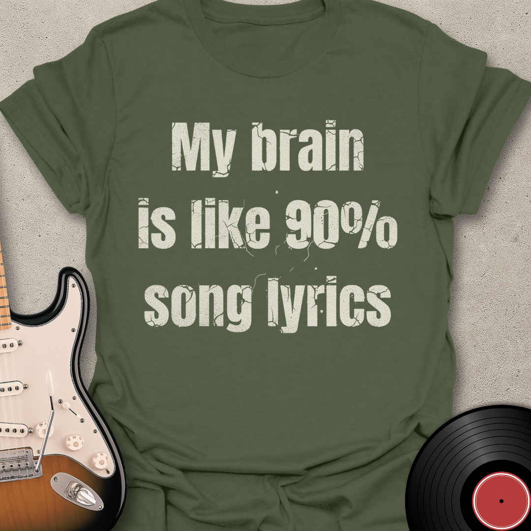 Lyric Brain T-Shirt