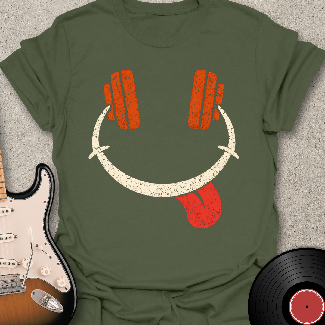 Happy Headphones T-Shirt