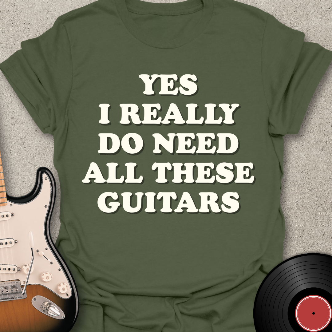 All These Guitars T-Shirt