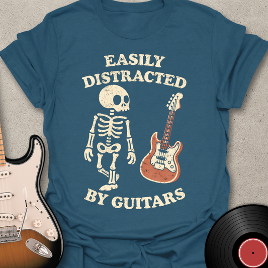 Easily Distracted Skeleton T-Shirt