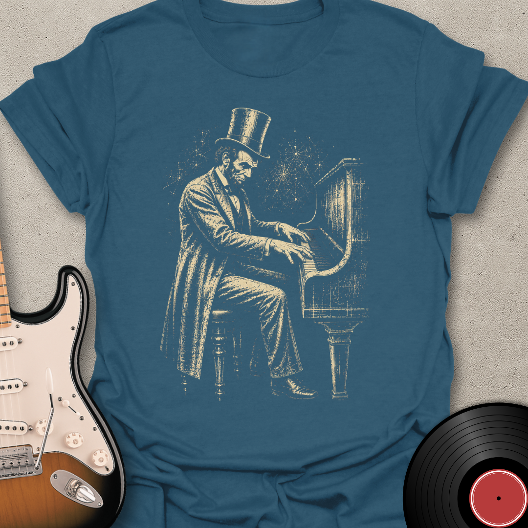Lincoln Piano T-Shirt