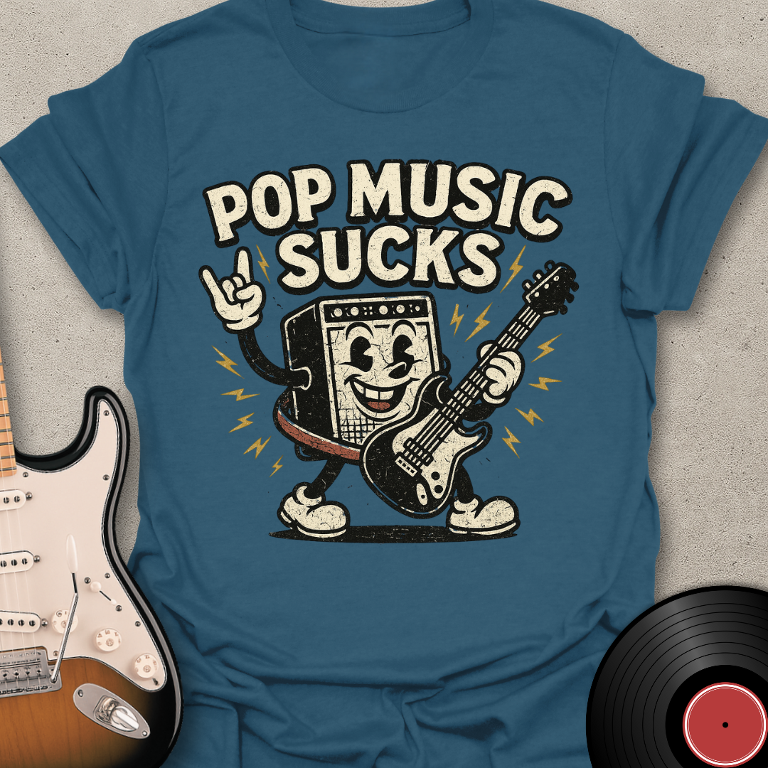 Pop Music Sucks T-Shirt